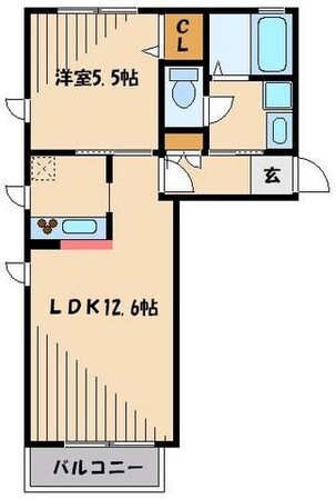 ガァルテンシュタットIIの物件間取画像